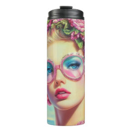 Garrafa Térmica Rainha Tropical Glamor