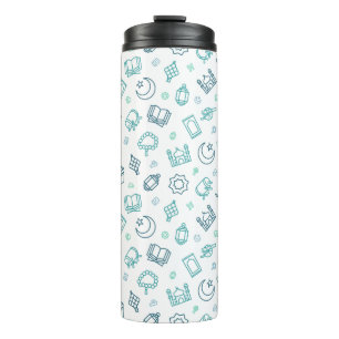 Garrafa Térmica Ramadan Doodles Thermal Tumbler