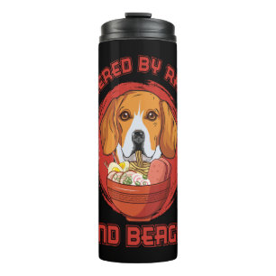 Garrafa Térmica Ramen Sushi Beagle Dog T-Shirt