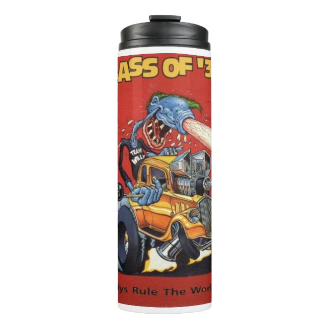 Garrafa Térmica Rat Fink 17 Tumbler de bebida quente (Frente)