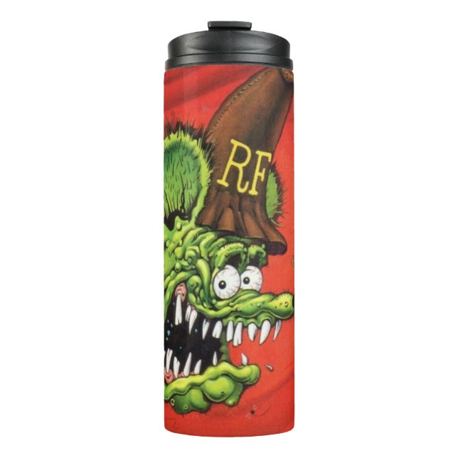 Garrafa Térmica Rat Fink 43 Tumbler de bebida quente (Frente)