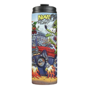 Garrafa Térmica Rat Fink 7 Tumbler de bebida quente