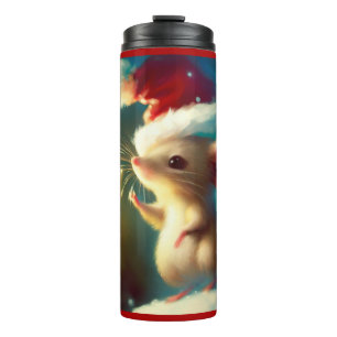 Garrafa Térmica Rato de Natal 1