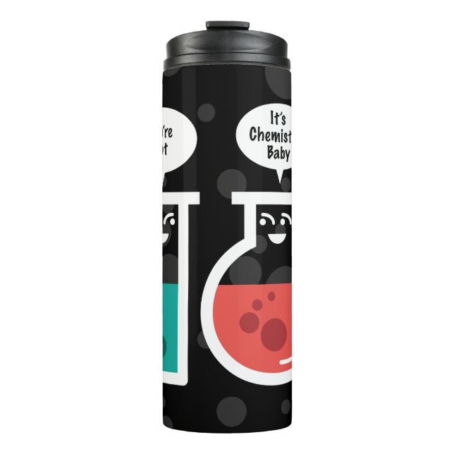 Garrafa Térmica Reacção química (Frente)