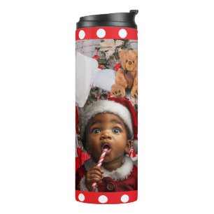 Garrafa Térmica Rebelde Festiva Tumbler Térmico de Natal