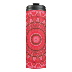Garrafa Térmica Red Base Mandala