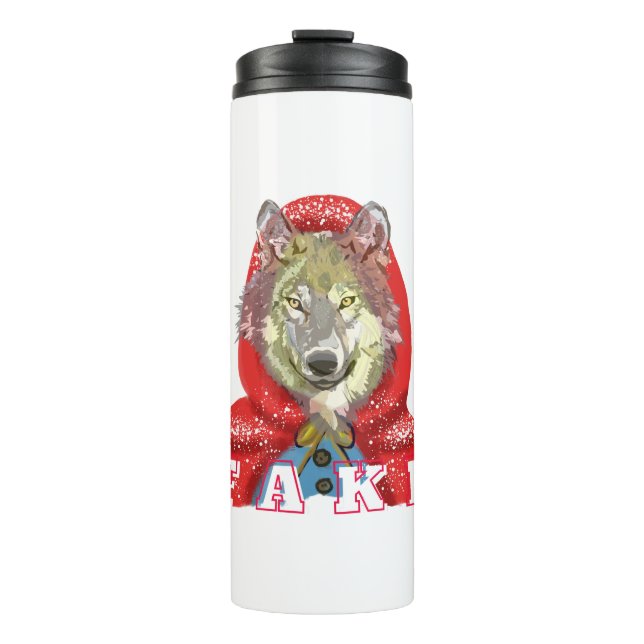 Garrafa Térmica Red Riding Hood Fake (Frente)