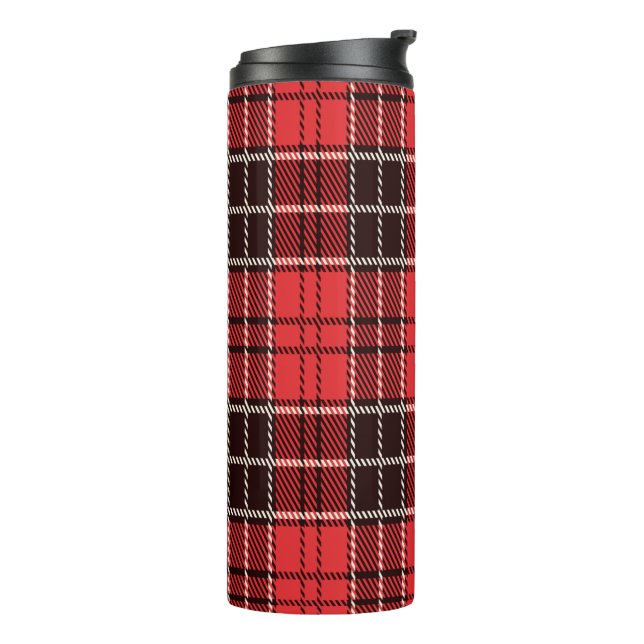 Garrafa Térmica Red Tartan (Giro à esquerda)
