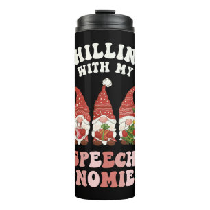 Garrafa Térmica Refrigerindo com meu elogio de voz Xmas SLP