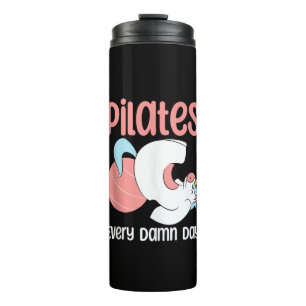 Garrafa Térmica Regata de Pilates de Unicórnio Fofo