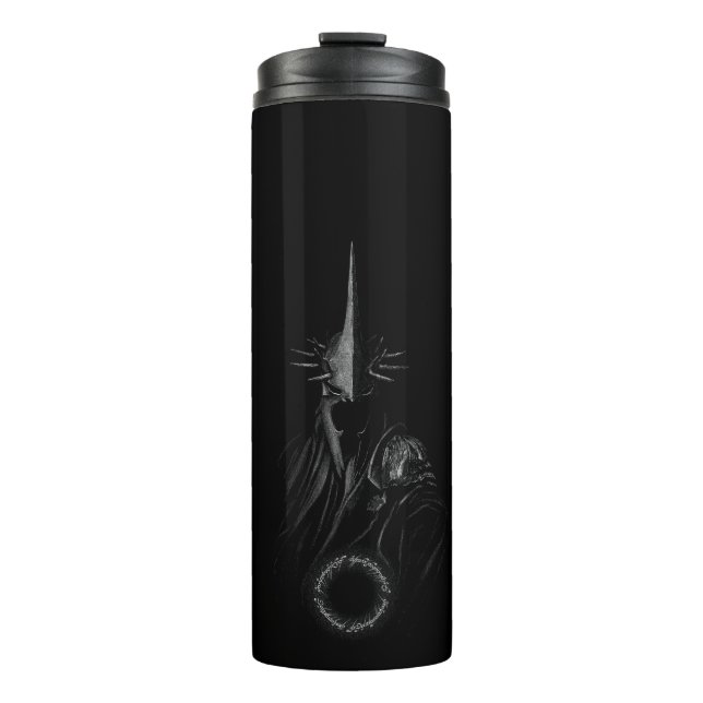 Garrafa Térmica Rei bruxo da Caneca de viagem Angmar (Frente)