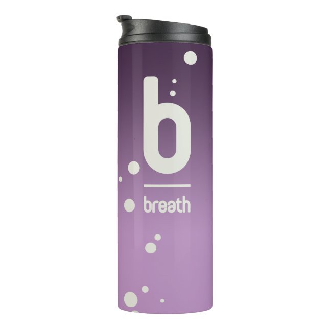 Garrafa Térmica Respirar Tumbler Térmico Roxo (Rotação à direita)