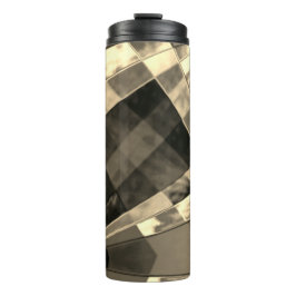 Garrafa Térmica Retângulos inclinados em tons de madeira ou bege?