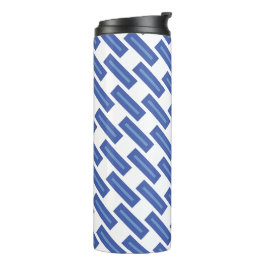 Garrafa Térmica Retentor de Dor Térmica de Crossweave Azul