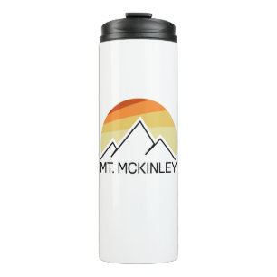 Garrafa Térmica Retro do Monte McKinley Alaska
