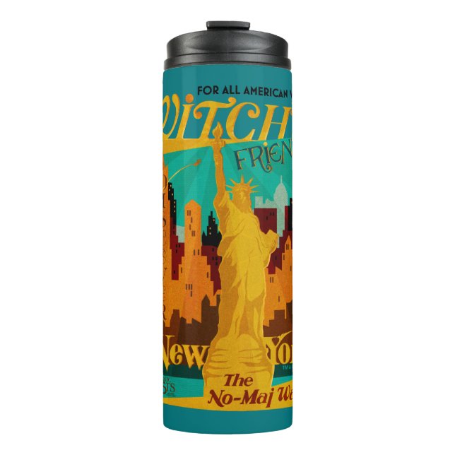 Garrafa Térmica Revista Amigo da Bruxa em setembro (Frente)