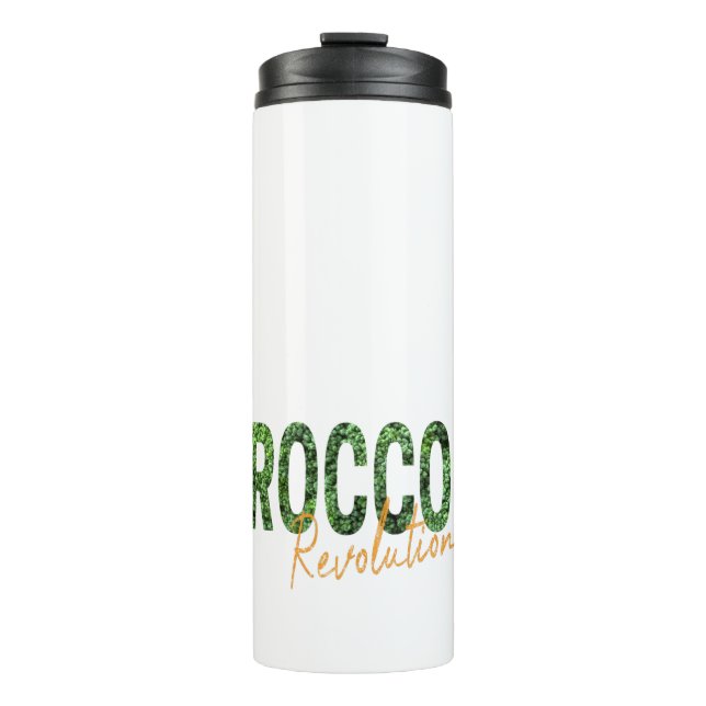 Garrafa Térmica Revolução do brócolis Vegias e Vegetais (Frente)