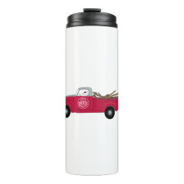 Garrafa Térmica Rex O Caminhão Vermelho Terrier Da TV