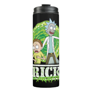 Garrafa Térmica RICK E MORTY™   Abertura Verde
