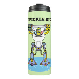 Garrafa Térmica RICK E MORTY™  Picles Rick Toilet Mech