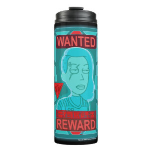 Garrafa Térmica RICK E MORTY™  Space Beth Wanted Poster