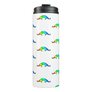 Garrafa Térmica Rico Rainbow Mustache
