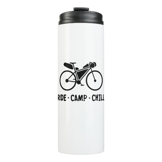 Garrafa Térmica Ride Camp Chill Bikepacking (Frente)