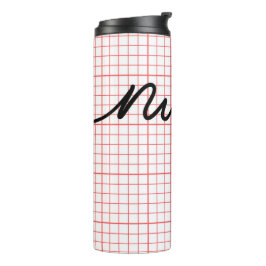 Garrafa Térmica ritmo ekg de enfermeiro faixa cardíaca