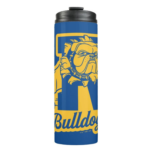 Garrafa Térmica Riverdale Bulldog Letterman (Frente)