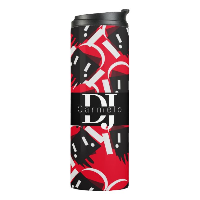 Garrafa Térmica Robot Drivers Music Producer Night Club (Giro à esquerda)