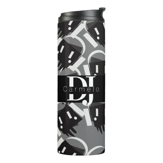 Garrafa Térmica Robot Drivers Music Producer Night Club (Giro à esquerda)