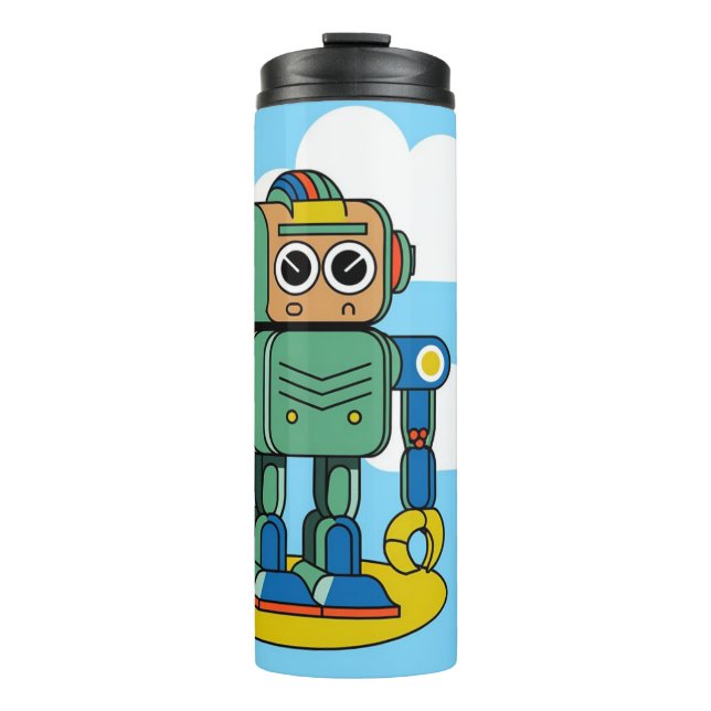 Garrafa Térmica Robótico Tumbler Térmico (Frente)