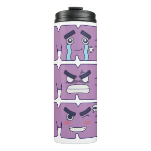Garrafa Térmica Rock Lee! Rosto da Caneca