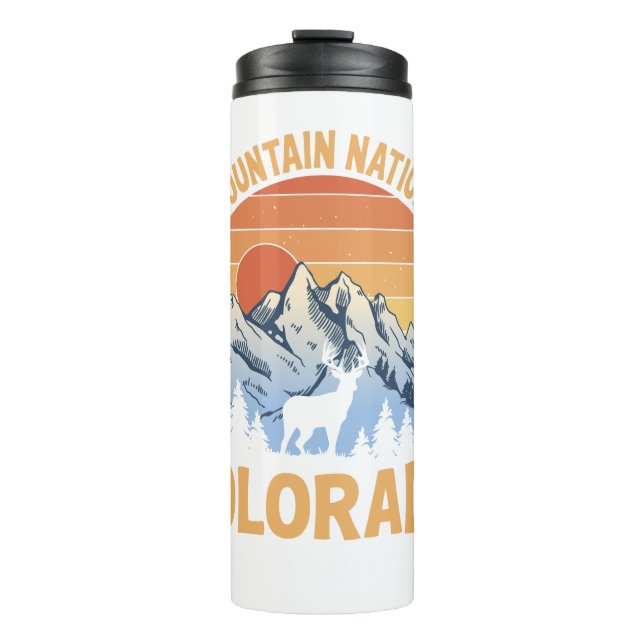 Garrafa Térmica Rocky Mountain National Park Tumbler Travel (Frente)