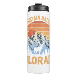 Garrafa Térmica Rocky Mountain National Park Tumbler Viagem