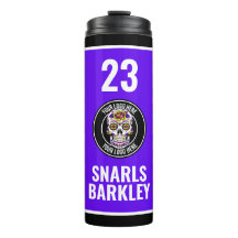 Roller Derby Logo Purple Black Team Name Uniform