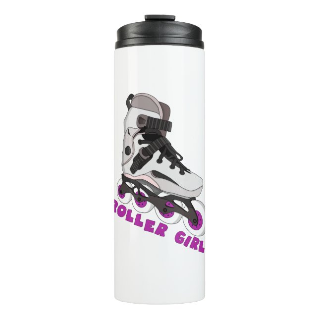 Garrafa Térmica Roller Girl (Frente)