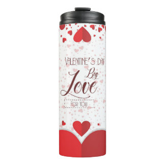 Garrafa Térmica Romântico "Big Love" Tumbler térmico
