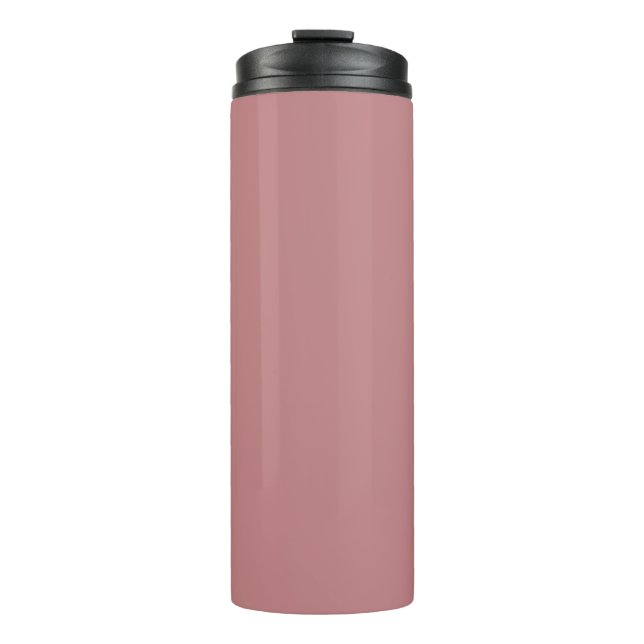 Garrafa Térmica Rosa Empoeirada (Frente)