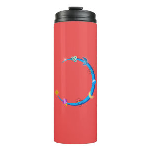 Garrafa Térmica Rosa Lua Ocupada