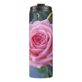 Garrafa Térmica rosa-rosa cheio