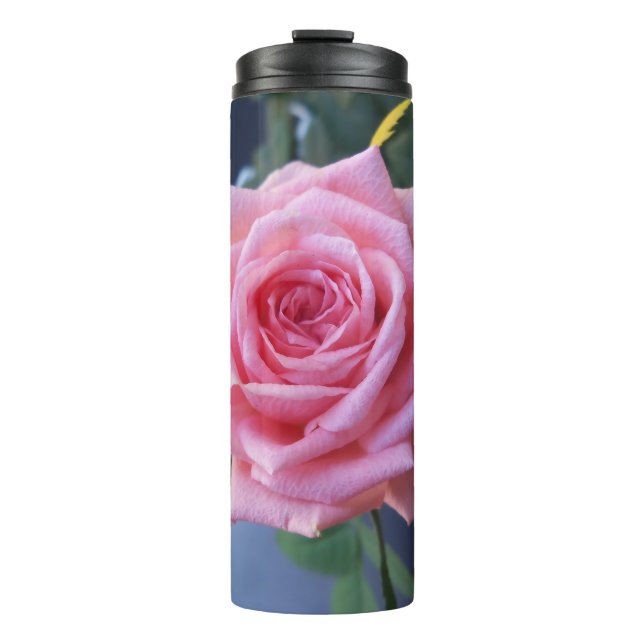 Garrafa Térmica rosa-rosa cheio (Frente)