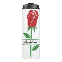 Rosa Vermelha Personalizada