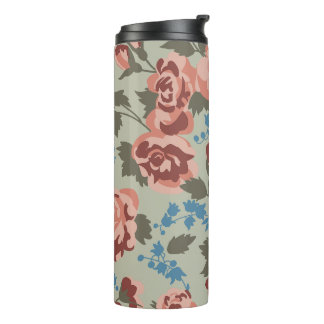 Garrafa Térmica Rosas & Campainhas