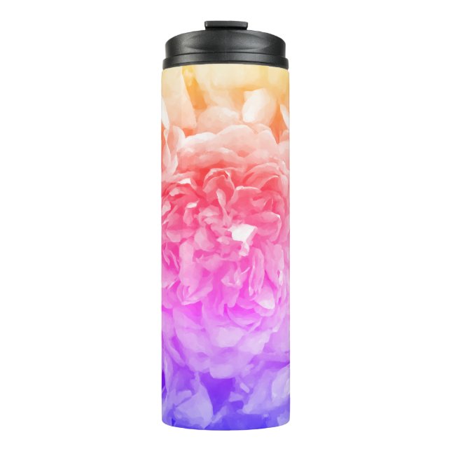 Garrafa Térmica Rosas de Verão (Frente)