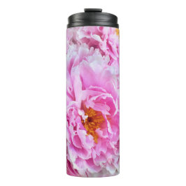 Garrafa Térmica Rosas rosa para mamãe da filha Tumbler térmica