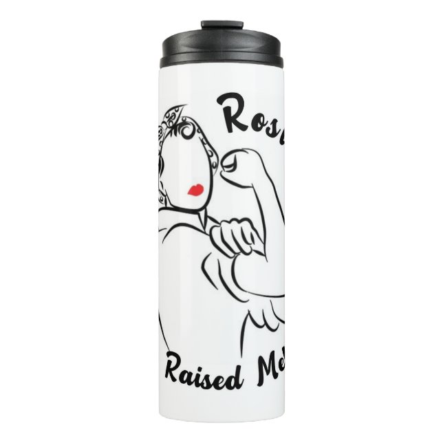 Garrafa Térmica Rosie Raised Decade - Impressão de tela (Frente)