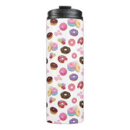 Garrafa Térmica Rosquinhas e Corações Coloridos e Saborosos
