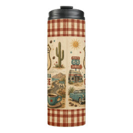 Garrafa Térmica Rota 66 Califórnia Coffee Run Style