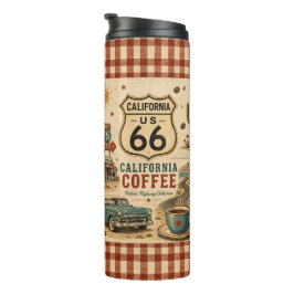 Garrafa Térmica Rota 66 Califórnia Coffee Run Style